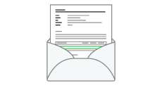 Erstellen Sie Ihre Lieferantenbestellungen direkt ab enneastock und senden Sie diese per E-Mail mit einem Klick.